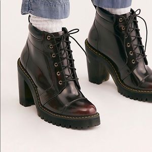 Red Arcadia Averil Heel Boot | Poshmark